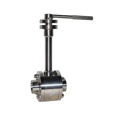 Шаровой кран криогенного удлинения